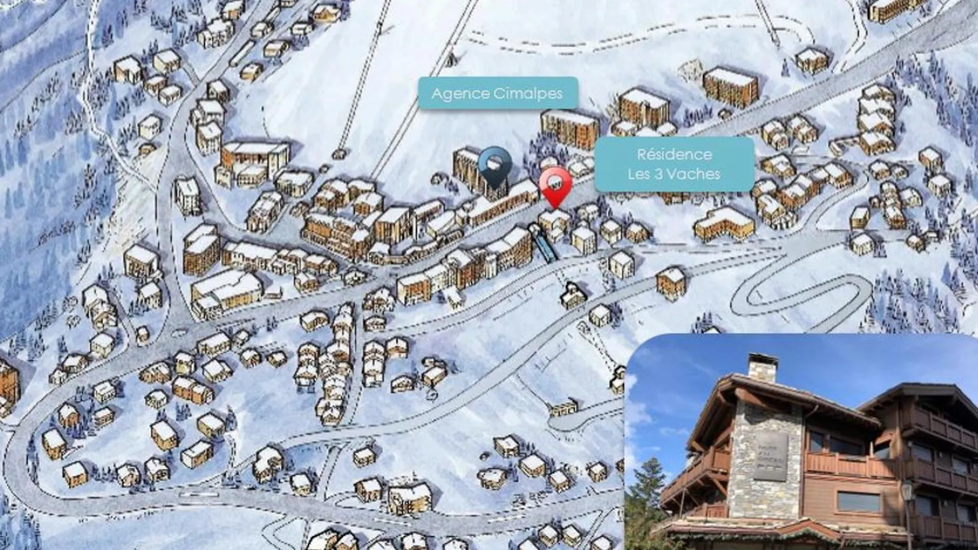 Appartement Cosy, Design, Renove, En Centre-Ville Avec Grande Chambre A Courchevel Moriond - Fr-1-563-44 0*,