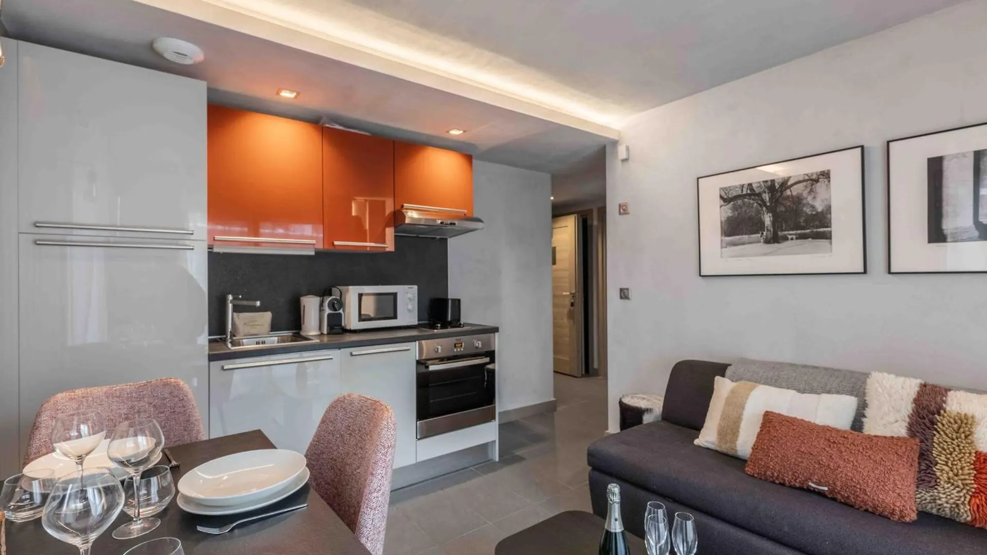 Apartment Appartement Cosy, Design, Renove, En Centre-Ville Avec Grande Chambre A Courchevel Moriond - Fr-1-563-44 France
